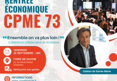 Retour sur la Rentrée Economique CPME Savoie #vendredi 20 septembre 2024